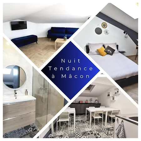 Logement - Nuit Tendance Centre Ville De Macon E Buitenkant foto